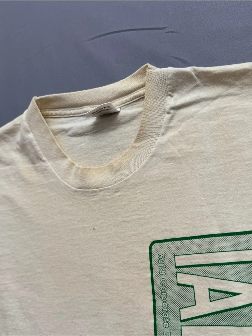 Vintage‎ Fruit of the Loom Ianuzzi Office Supply Graphic White Men's T-Shirt L
